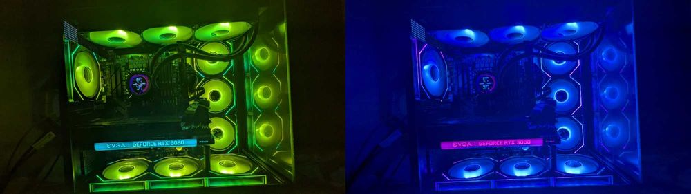 Gaming pc i5 14600kf rtx 3080 32gb ddr4 2tb 7400mb/s psu 1000w