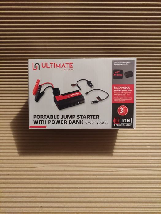 Jump starter motor auto cu functie power bank Ultimate speed