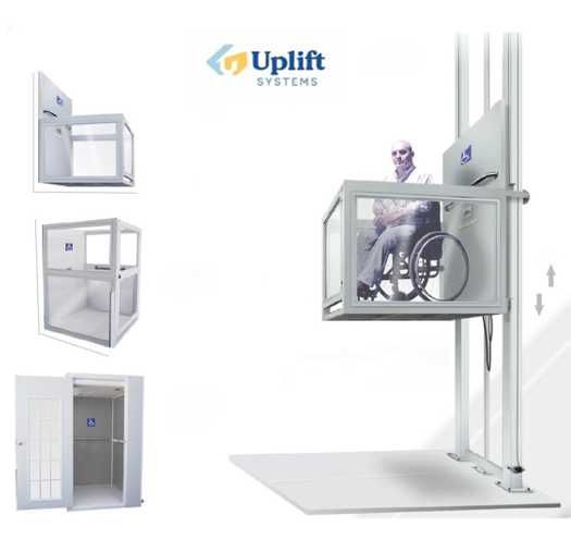 Инвалидный подъёмник(Вертикальная безбарьерная подъёмная платформа)
