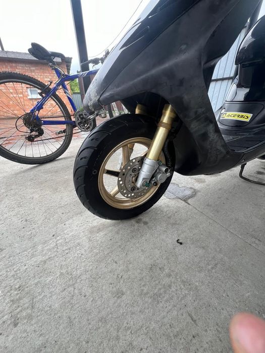 Honda dio af-35 на полном ходу