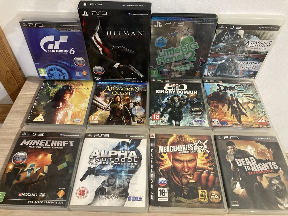 Редкие диски для PS3.