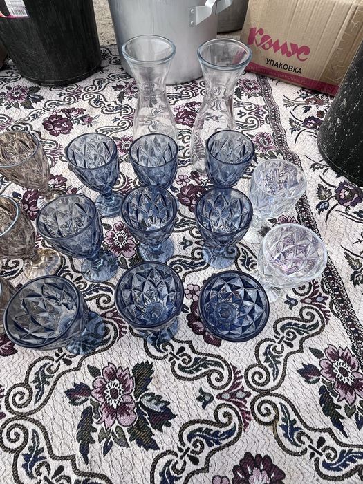 Фужер и Графины,Стаканы