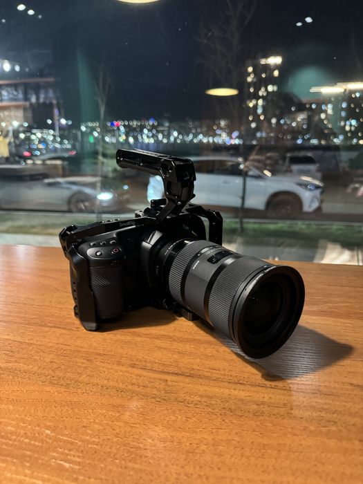 BMPCC 4K + speedbooster + Sigma 18-35 f1.8