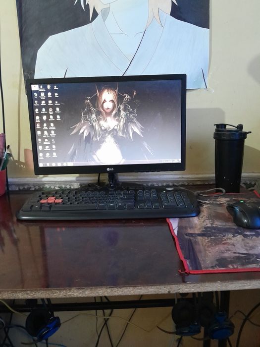 Компьютер комплект мышка монитор клавиатура