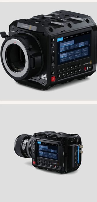 Black magic PYXIS 6K EF mount