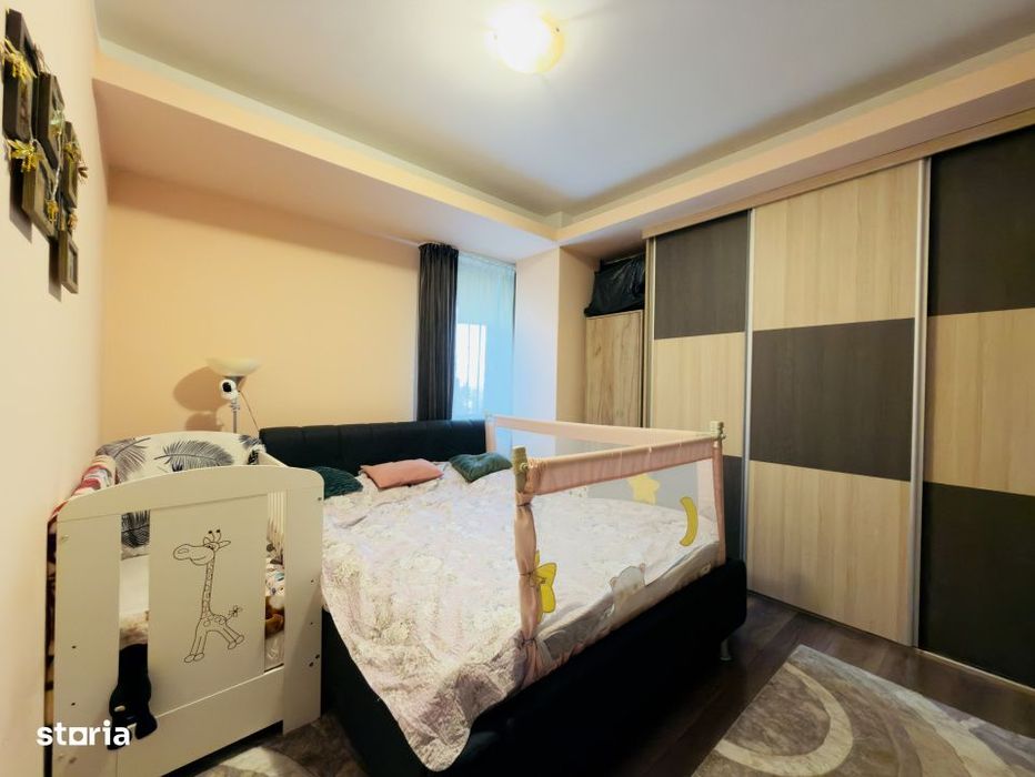 Apartament 2 camere, decomandat, etaj 2, 49mp utili in Giroc