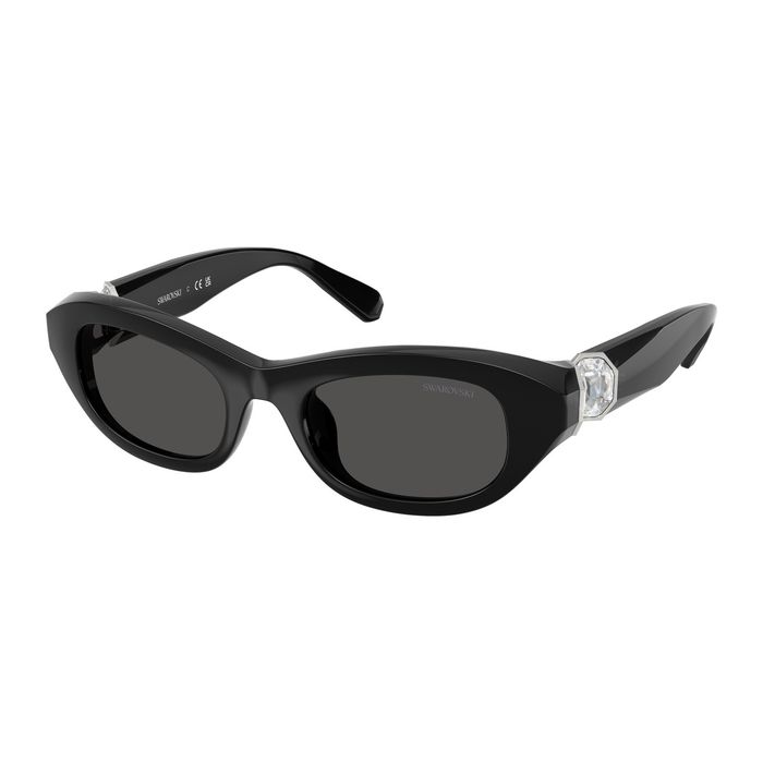 Swarovski SK6036U 103887 Black - Women's Sunglasses 50mm