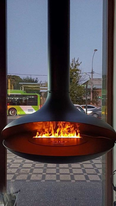 Электрокамин Aiwa Redfire/декоратив камин/dekorativa dizayn