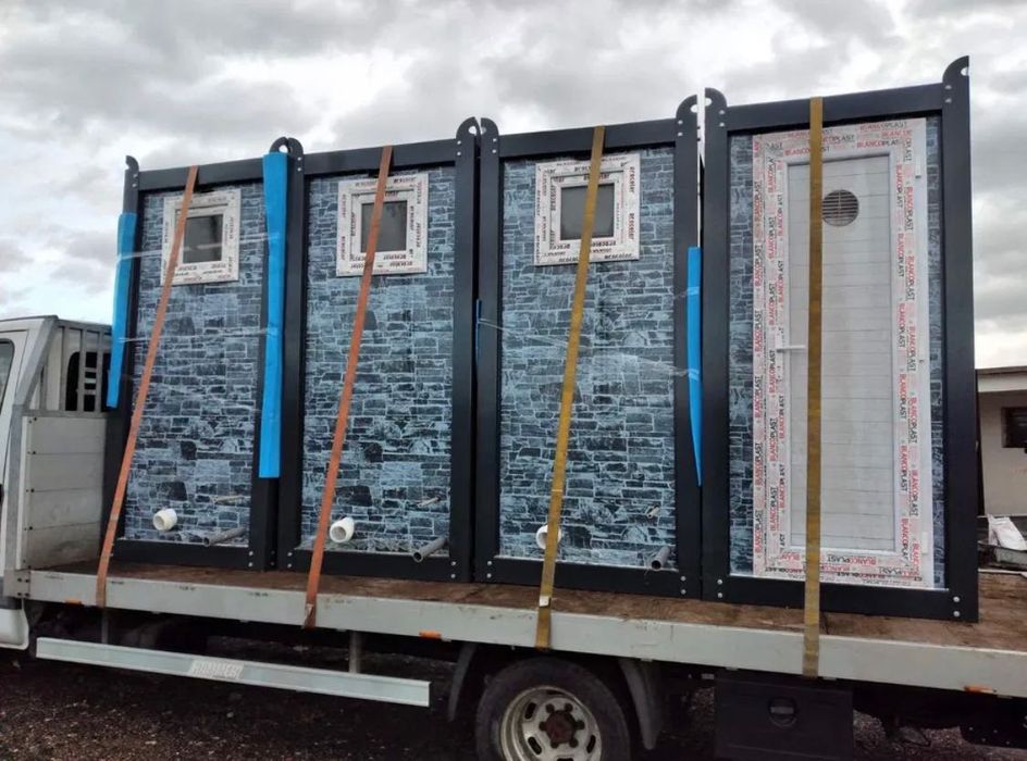 Санитарен контейнер баня и тоалетна бутка