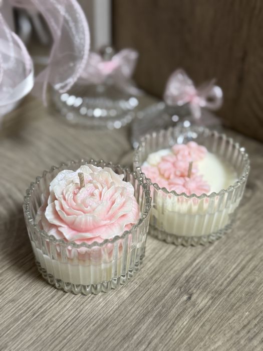 Соеви свещи - ръчно изработени