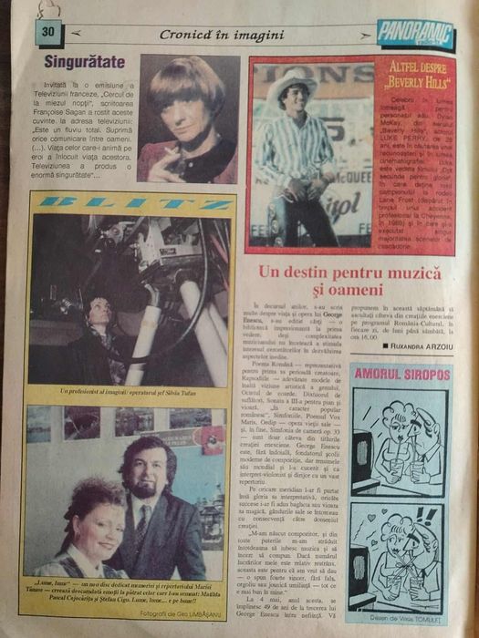 Vând revista Panoramic radio-tv mai 1994