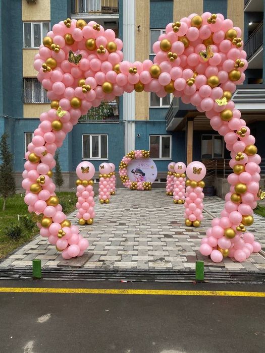 500.000 Sharli oformileniya afarmileniya / оформление шарами