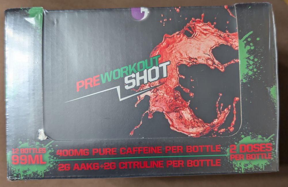 Vitabolic pre workout shot 2-crazy