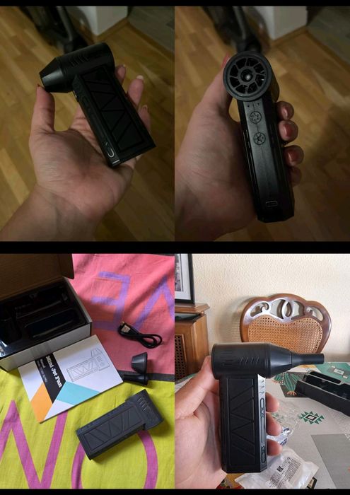 Turbosuflantă portabilă pentru uscare auto, 130.000 rotații/minut, 4 t