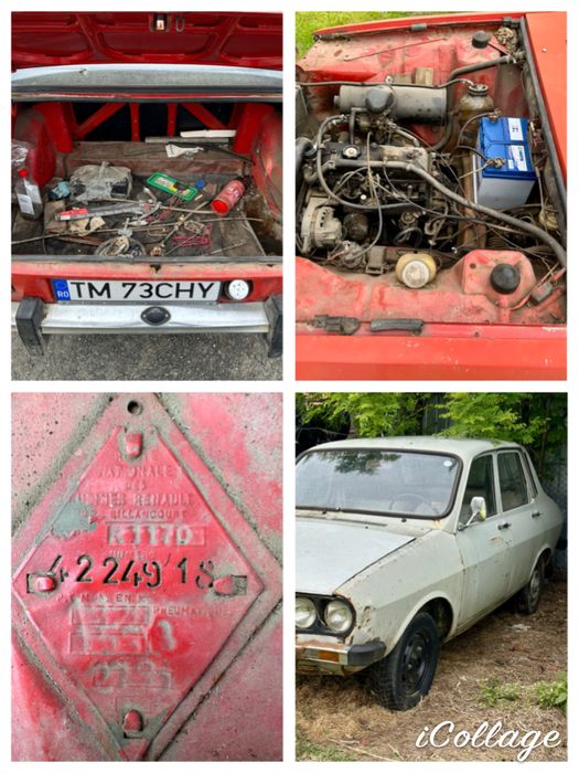 Dacia 1300, an 1976, inmatriculata