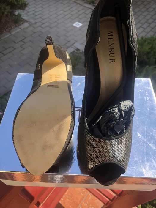 Pantofi elegati MENBURG piele marimea 39