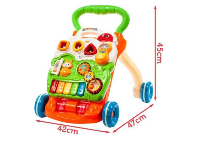 Antemergator/Masuta joaca interanctiva cu jucarii detasabile