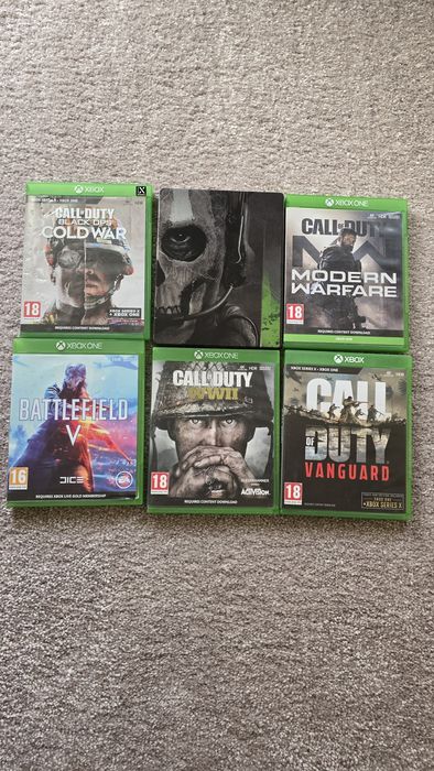 Fifa, call of duty, gta V xbox one