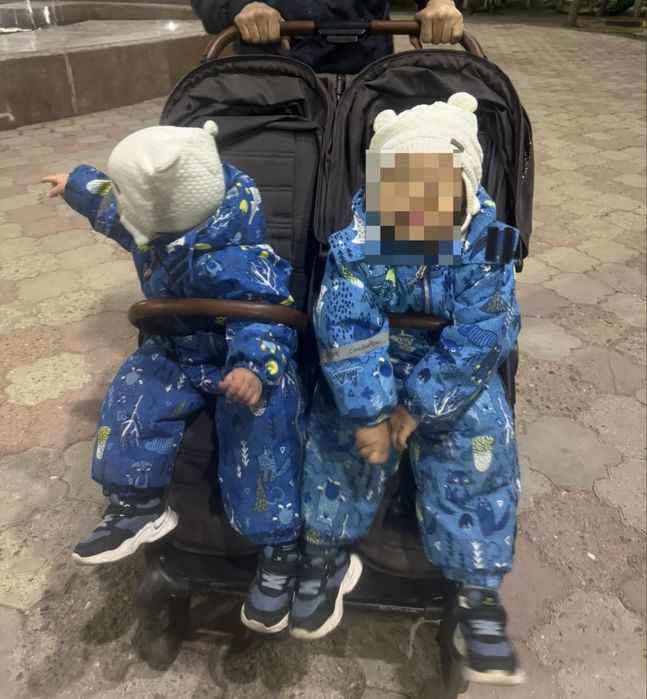 Коляска для двойни