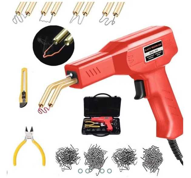 Поялник със скоби за лепене на брони и пластмасови елементи