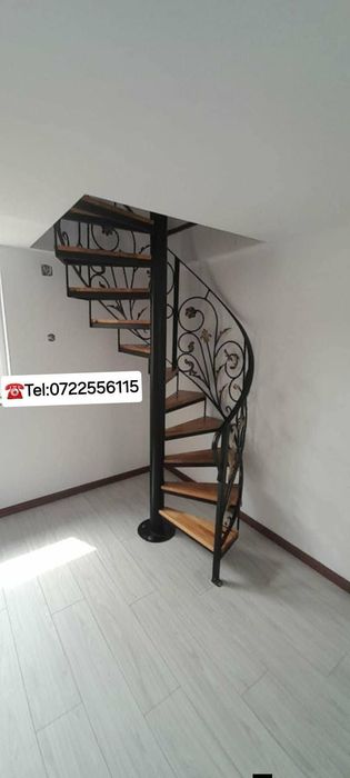 Scări Spirală interioare  / exterioare