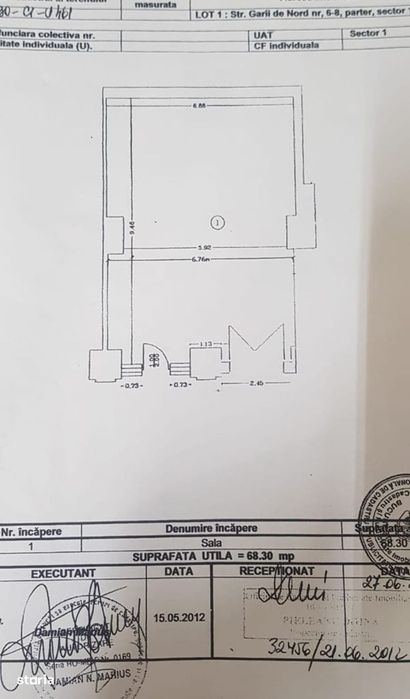 De închiriat Spațiu comercial stradal 80 mp,Gării de Nord zonă cu flux