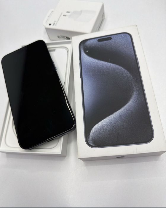 Vând iPhone 15 Pro max Blue Titanium La Cutie impecabil !
Economise