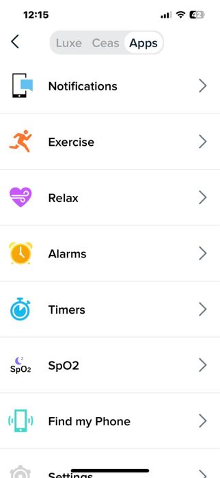 Bratara smart fitness Fitbit Luxe
