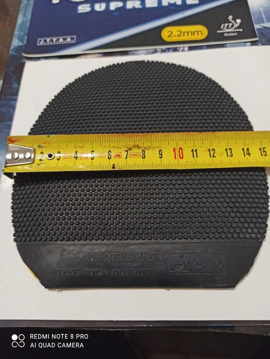 Гума за тенис на маса ,къс зъб