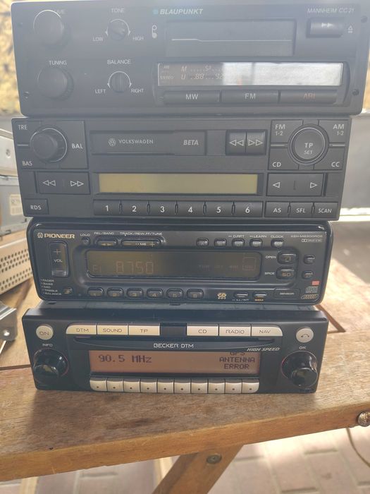 raritati pioneer beker blaupunkt grundig voxon