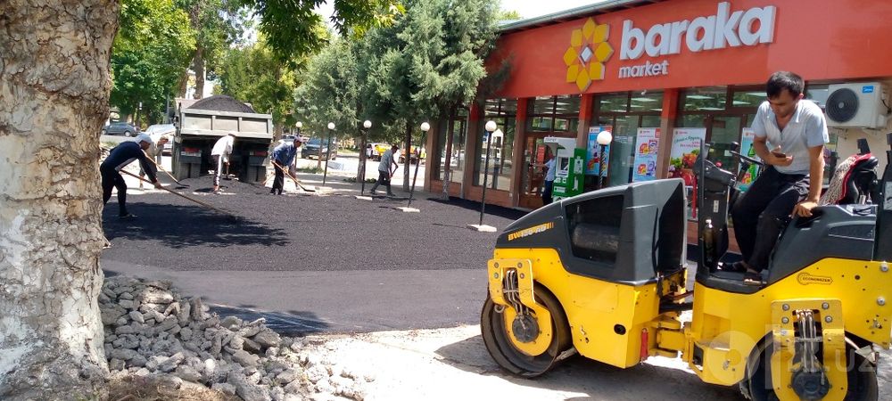 Asfalt ishlarini bajaramiz