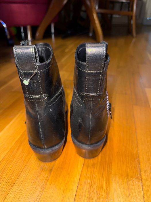 Moschino дамски кожени боти