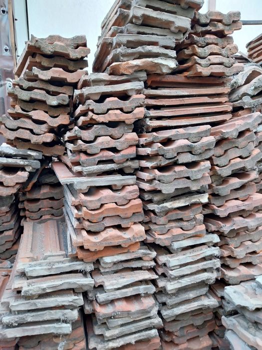 Използвани цигли, 1 100 бр. Двуканални