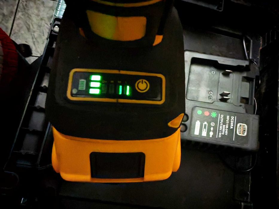 vand Flex, Polizor Unghiular Puternic Inteligent 2 Acumulatori 5AH 36v