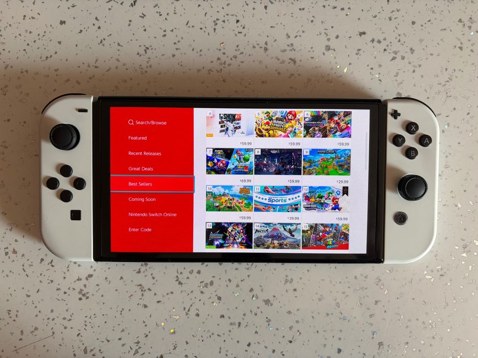 ПРОШИТЫЙ Nintendo Switch Oled