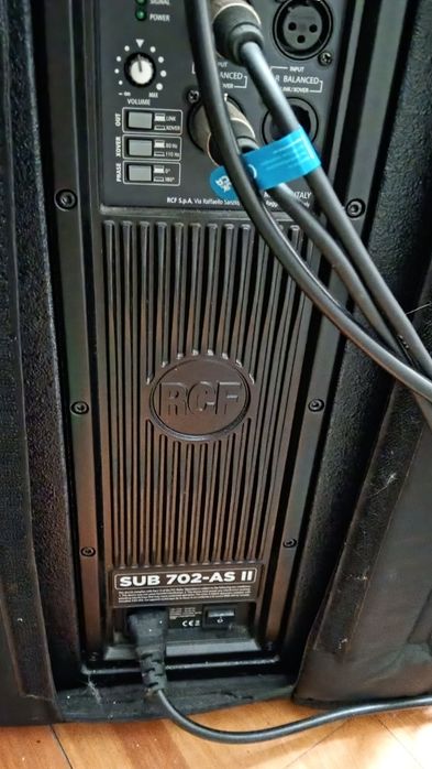 Boxe rcf 708 mk5 sub rcf 702