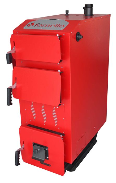 Cazan (centrala) pe combustibil solid, Fornello Praktik 30 kW