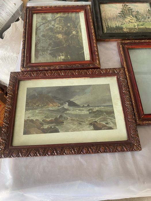 Багеты деревянные со стеклом СССР