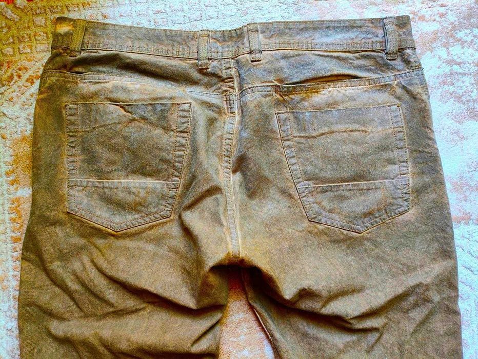 Италиански дънки Alcott 53, слим, № 36 (L), шоколадов цвят