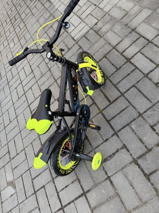 Bicicleta copii 3-5 ani plus roti ajutatoare