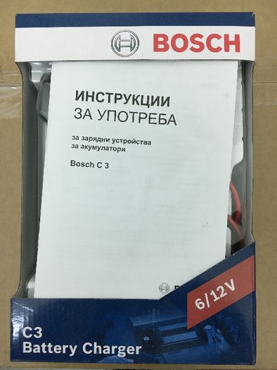 Зарядно За Акумулатор Bosch C3 - 0 189 999 03M →