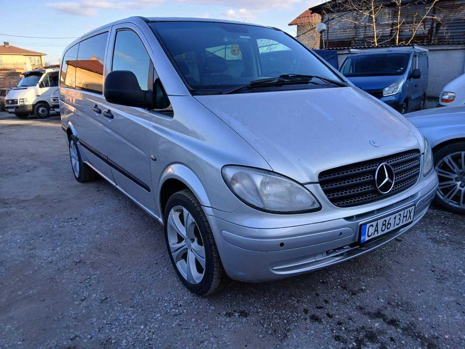2005 Mercedes-Benz Vito 315CDI-LONG-Clima-6ск-8местен- Пътнически!