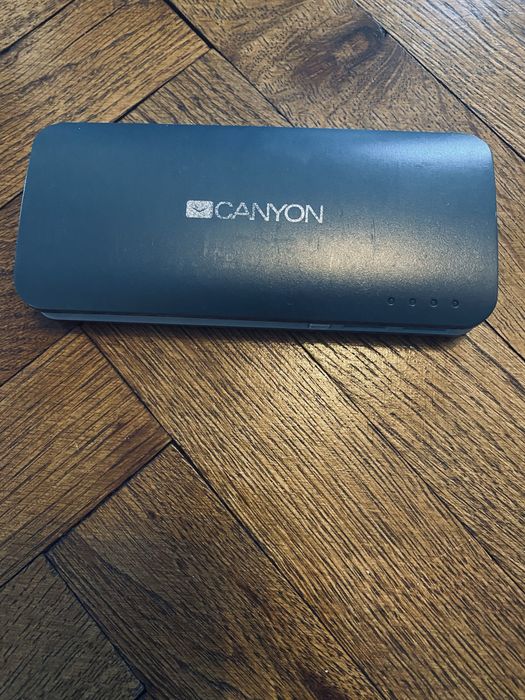 Външна батерия Canyon CNE-CPB100DG 10000 mAh, тъмно сив