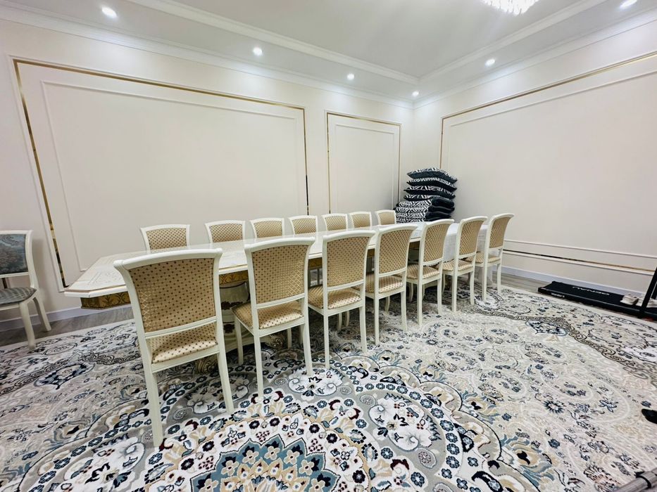 Стол 3м+1м и 14 стульев