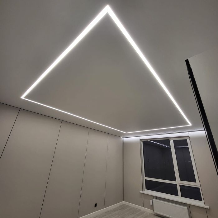 Натяжные потолки , Софиты 10шт в Подарок.