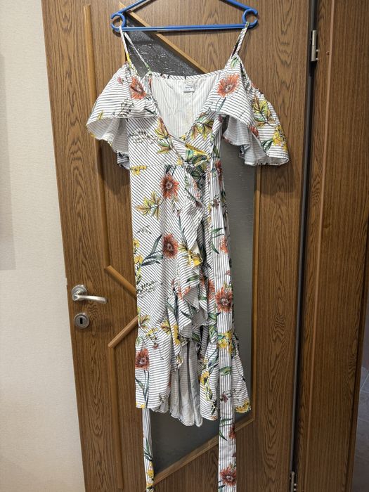 Дълга красива рокля на цветя Sheike 8