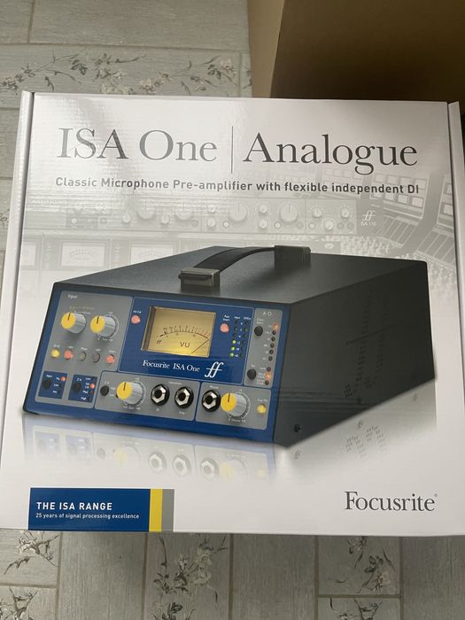 Студийный предусилитель премиум-класса Focusrite ISA ONE