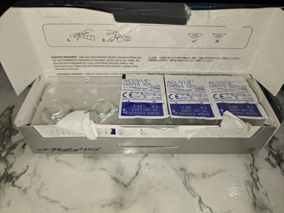 Контактные линзы ACUVUE 1 day