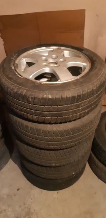 Anvelope iarna demontate de pe Skoda Fabia
