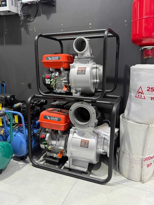 Дизелные насосы, мотопомпы для воды motopompa SAAB  Pompa S100CX(170F)